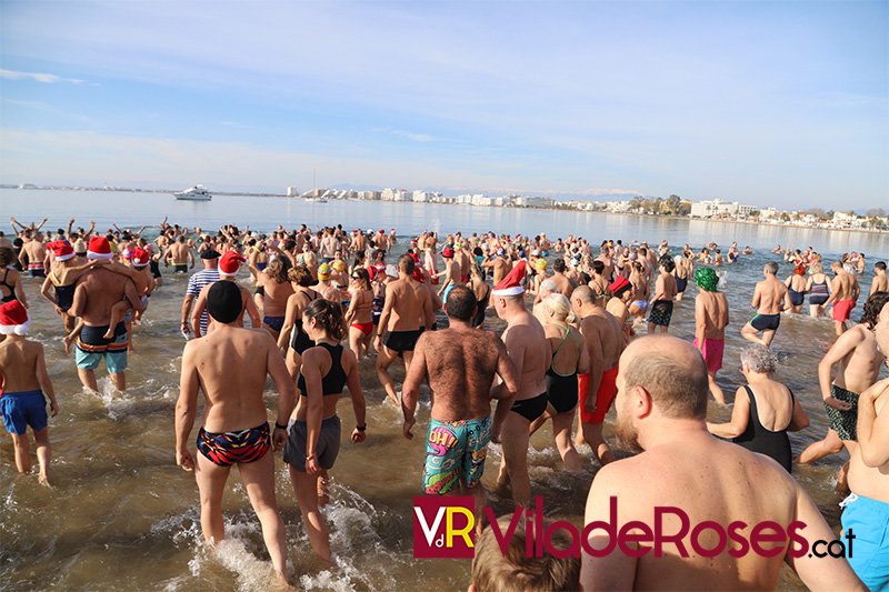 Primer bany de l'any