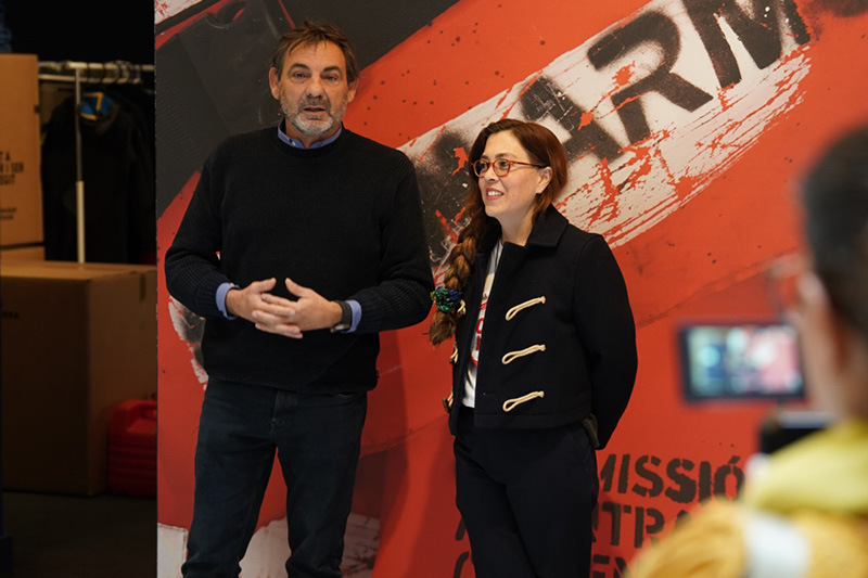 'Open Arms a Palau Robert. Una missió a contracorrent'