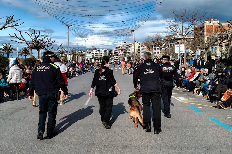Servei de dron i patrullatge caní a Roses