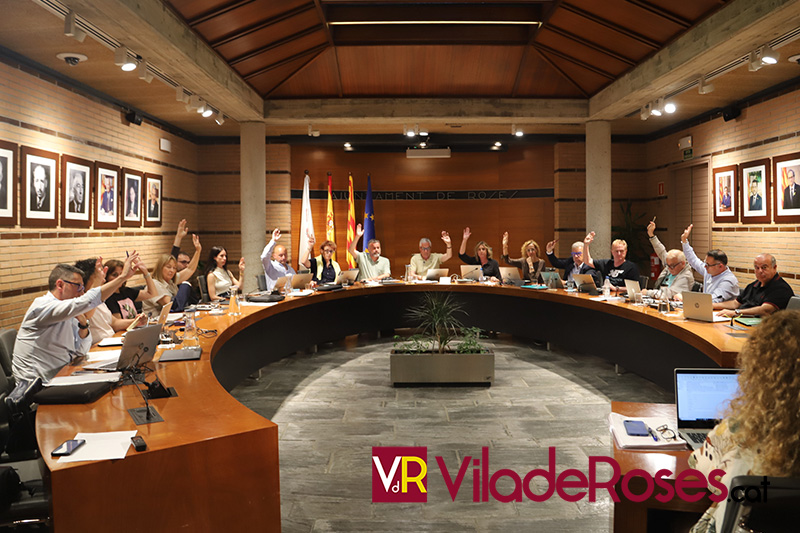 Ple ordinari de l'Ajuntament de Roses