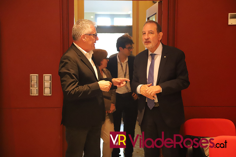 Visita del conseller de Justícia i Qualitat Democràtica a Roses