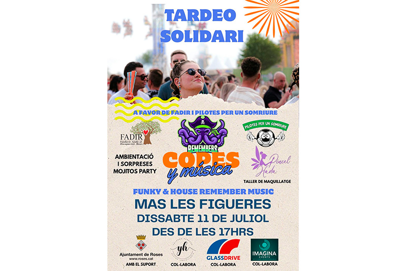 Tardeo solidari a benefici de FADIR i Pilotes per un Somriure