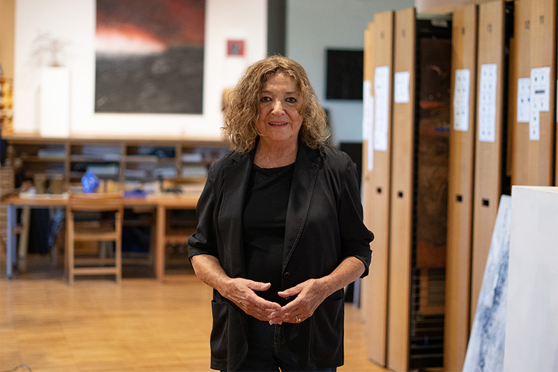 Exposició ‘Les Ombres del Blau d’Assumpció Mateu